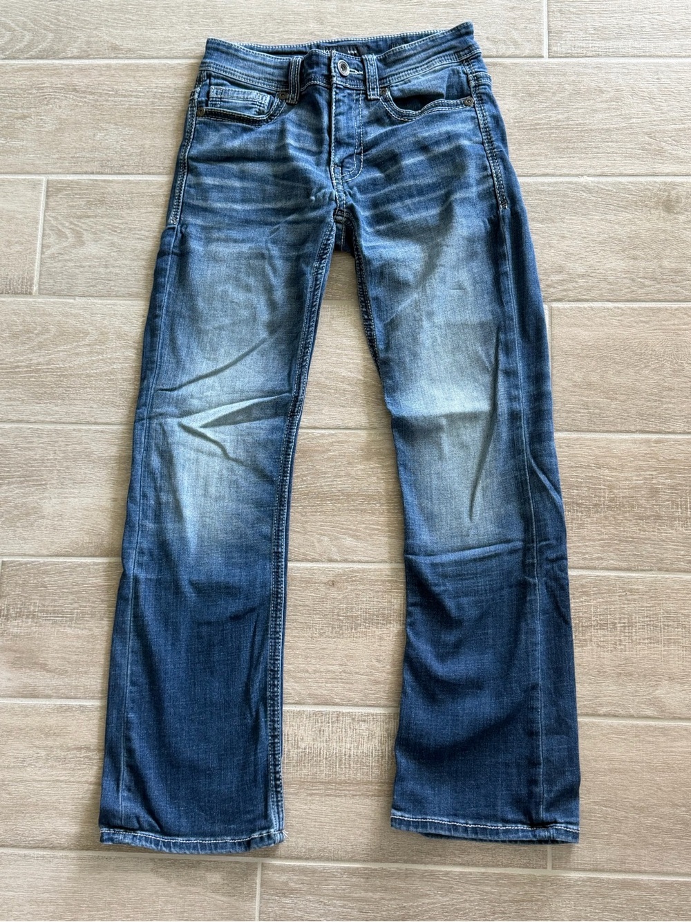 BKE AIDEN Classic Faded Blue Denim Jeans 28 x 30